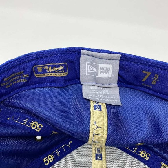 NWT Chicago Cubs 2017 MLB All Star Game Fitted Hat 7 5/8 Blue Cap Baseball - Picture 9 of 9